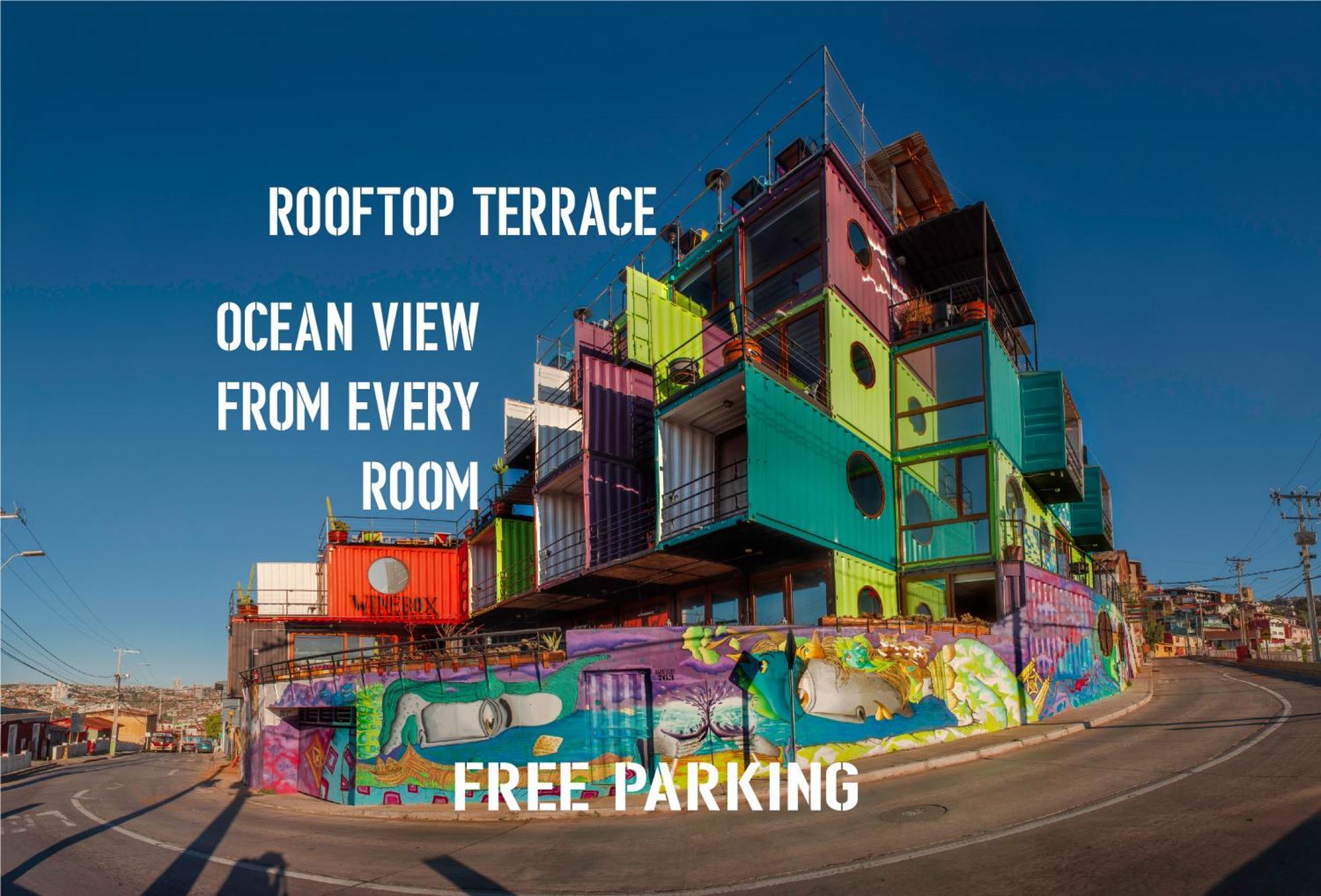 Hotel Winebox Valparaíso Zewnętrze zdjęcie